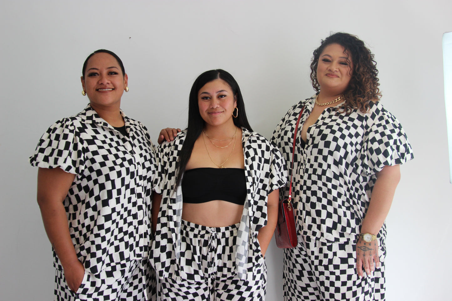 Ti Checkered Set Top